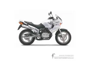 Decals for Honda XL125V VARADERO 2006 - Silver • Honda OEM Decals