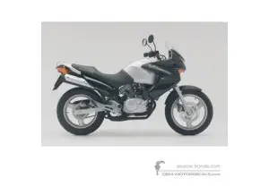 Decals for Honda XL125V VARADERO 2007 - Black • Honda OEM Decals