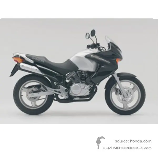 Honda XL125V VARADERO 2008 - Black - Pearl Concours Black
