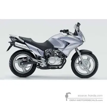 Honda XL125V VARADERO 2007 - Plata - Chevalier Silver Metallic
