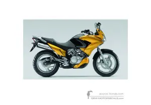 Decals for Honda XL125V VARADERO 2008 - Yellow • Honda OEM Decals