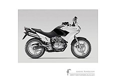 Autocollants pour Honda XL125V VARADERO 2009 - Blanc • Honda Autocollants OEM