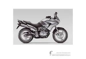 Decals for Honda XL125V VARADERO 2009 - Silver • Honda OEM Decals