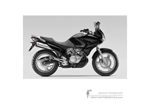 Decals for Honda XL125V VARADERO 2011 - Black • Honda OEM Decals