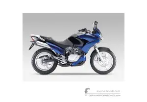 Decals for Honda XL125V VARADERO 2009 - Blue • Honda OEM Decals