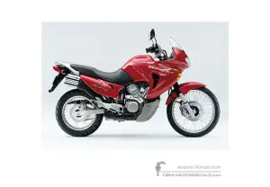 Decals for Honda XL650V TRANSALP 2000 - Red • Honda OEM Decals