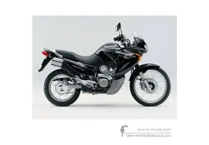 Decals for Honda XL650V TRANSALP 2001 - Black • Honda OEM Decals