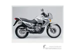 Decals for Honda XL650V TRANSALP 2001 - Silver • Honda OEM Decals