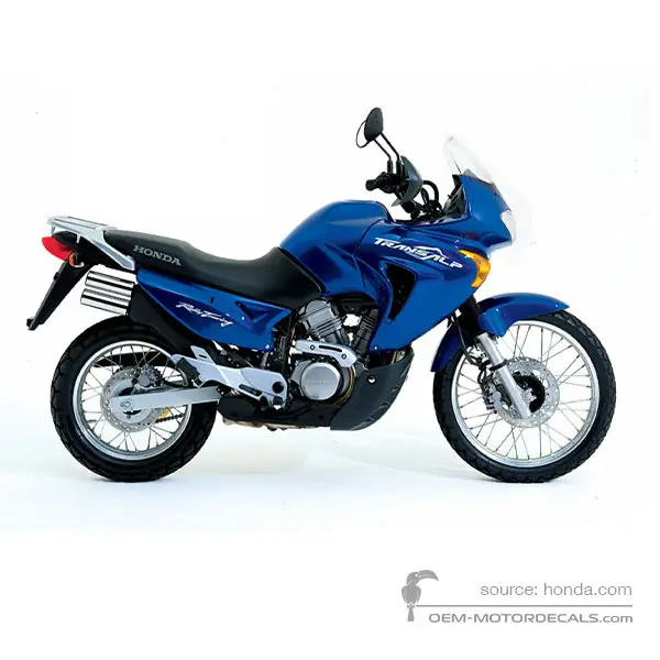 Honda XL650V TRANSALP 2003 - Azul - Pearl Breezy Blue