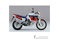 Autocollants pour Honda XRV750 AFRICA TWIN 1990 - Blanc • Honda Autocollants OEM