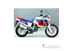 Decals for Honda XRV750 AFRICA TWIN 1991 - White • Honda OEM Decals