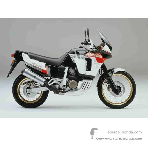 Honda XRV750 AFRICA TWIN 1992 - Schwarz - Black