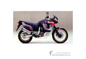 Decals for Honda XRV750 AFRICA TWIN 1992 - Blue • Honda OEM Decals