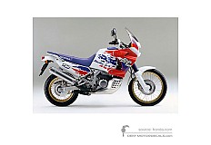 Autocollants pour Honda XRV750 AFRICA TWIN 1994 - Blanc • Honda Autocollants OEM