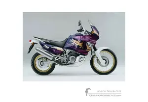 Decals for Honda XRV750 AFRICA TWIN 1994 - Blue • Honda OEM Decals