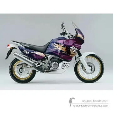 Honda XRV750 AFRICA TWIN 1994 - Niebieski - Space Blue