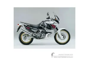 Decals for Honda XRV750 AFRICA TWIN 1995 - Black • Honda OEM Decals