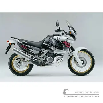 Honda XRV750 AFRICA TWIN 1995 - Nero - Black