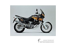 Pegatinas para Honda XRV750 AFRICA TWIN 1996 - Negro • Honda Pegatinas OEM