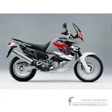 Honda XRV750 AFRICA TWIN 1996 - Argento - Shine Silver Metallic