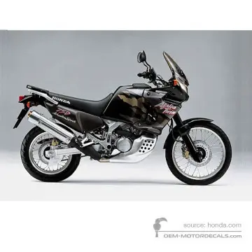 Honda XRV750 AFRICA TWIN 1997 - Negro - Black