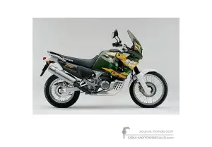 Decals for Honda XRV750 AFRICA TWIN 1998 - Green • Honda OEM Decals