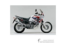 Autocollants pour Honda XRV750 AFRICA TWIN 1998 - Blanc • Honda Autocollants OEM