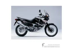 Decals for Honda XRV750 AFRICA TWIN 1999 - Black • Honda OEM Decals
