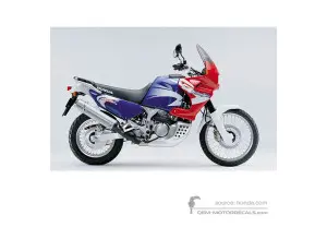 Decals for Honda XRV750 AFRICA TWIN 2000 - Blue • Honda OEM Decals