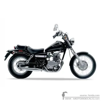 Honda CA125 REBEL 1997 - Black