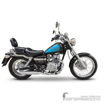 Honda CA125 REBEL 1998 - Black