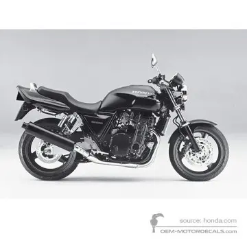 Honda CB1000F 1995 - Negro - Mute Black Metallic