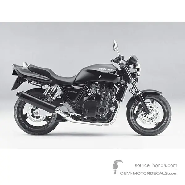 Honda CB1000F 1995 - Negro - Mute Black Metallic