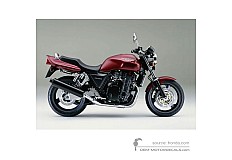 Decals for Honda CB1000F 1995 - Red • Honda OEM Decals