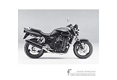 Aufkleber für Honda CB1000F 1996 - Schwarz • Honda OEM-Aufkleber