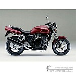 Honda CB1000F 1996 - Rosso