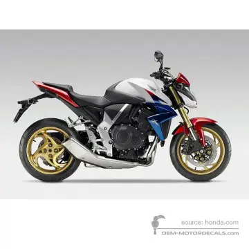 Honda CB1000R 2011 - Wit - Pearl Cool White