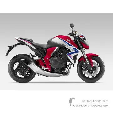 Honda CB1000R 2014 - Rojo - Pearl Siena Red
