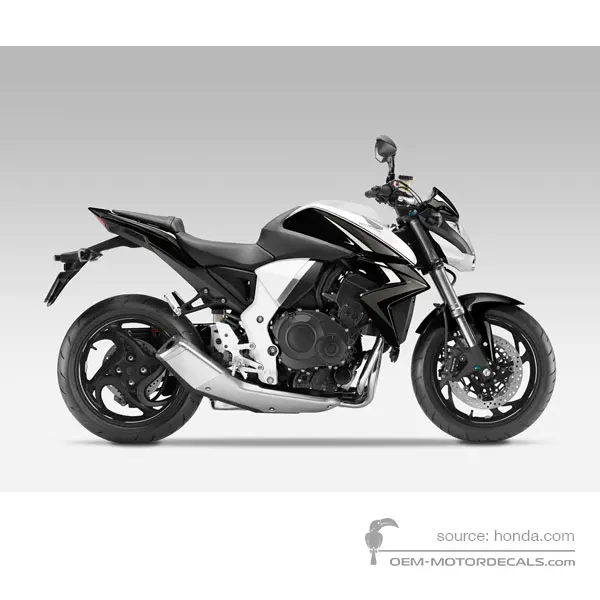 Honda CB1000R 2015 - Wit - Pearl Cool White