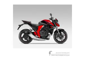 Pegatinas para Honda CB1000R 2015 - Rojo • Honda Pegatinas OEM
