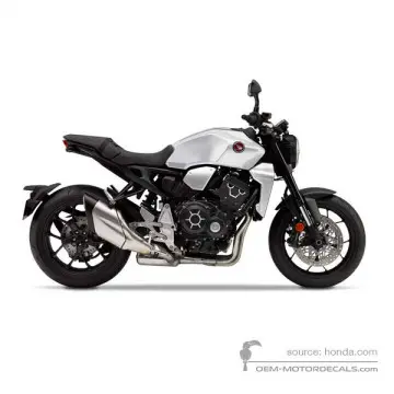 Honda CB1000R 2020 - Bianco - Mat Pearl Glare White