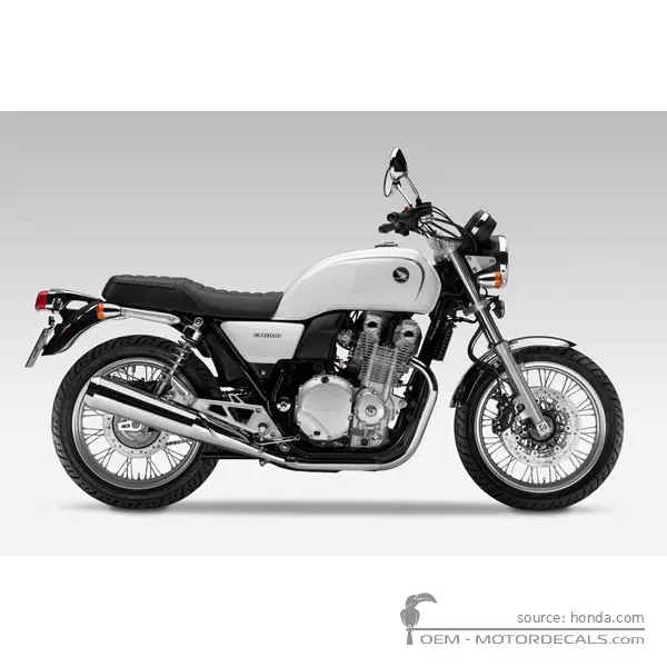 Honda CB1100 2013 - Pearl Milkey White