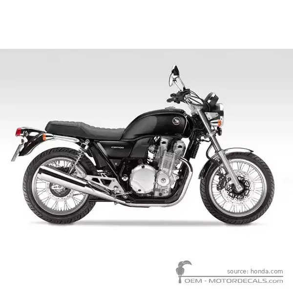 Honda CB1100 EX 2014 - Darkness Black Metallic