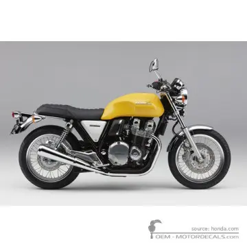 Honda CB1100 EX 2017 - Pearl Shining Yellow
