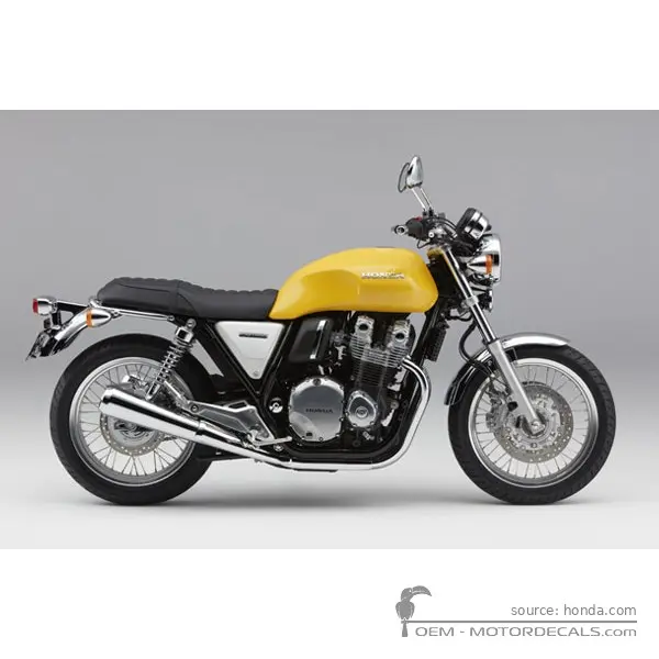 Honda CB1100 EX 2017 - Pearl Shining Yellow