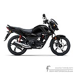 Honda CB125F 2024 - Nero
