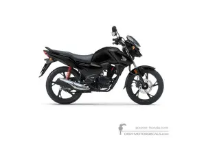 Stickers voor Honda CB125F 2024 - Zwart • Honda OEM Stickers