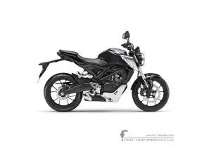 Pegatinas para Honda CB125R 2019 • Honda Pegatinas OEM