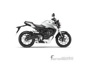 Pegatinas para Honda CB125R 2019 • Honda Pegatinas OEM