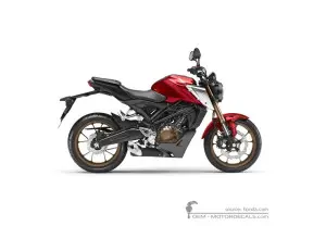 Autocollants pour Honda CB125R 2021 • Honda Autocollants OEM